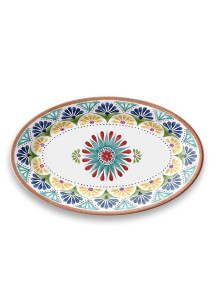 Маленький овальный поднос porto touch-mell 36 см